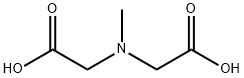 N-甲基亚氨二乙酸 结构式