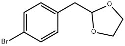 1-BROMO-4-(1,3-DIOXOLAN-2-YLMETHYL)BENZENE 结构式