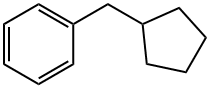 CYCLOPENTYLPHENYLMETHANE 结构式