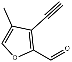 2-Furancarboxaldehyde, 3-ethynyl-4-methyl- (9CI) 结构式