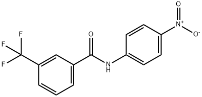 N-(4-硝基苯基)-3-(三氟甲基)苯甲酰胺 结构式