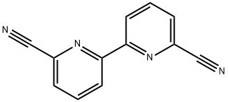 6,6'-二氰基-2,2'-联吡啶 结构式
