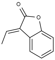 2(3H)-Benzofuranone,  3-ethylidene- 结构式