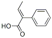 2-Phenyl-2-butenoic acid 结构式