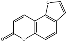 补骨脂呋喃香豆精 结构式