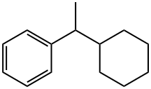 (1-Cyclohexylethyl)benzene. 结构式