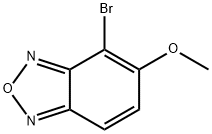 4-Bromo-5-methoxybenzofurazane 结构式