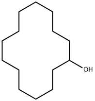 Cyclotetradecanol 结构式