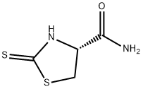 4-Thiazolidinecarboxamide,2-thioxo-,(4R)-(9CI) 结构式