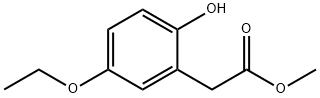 Benzeneacetic acid, 5-ethoxy-2-hydroxy-, methyl ester (9CI) 结构式