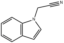 2-(1H-吲哚-1-基)乙腈 结构式