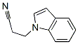 1H-indole-1-propiononitrile  结构式