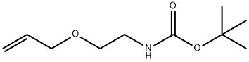 Carbamic acid, [2-(2-propenyloxy)ethyl]-, 1,1-dimethylethyl ester (9CI) 结构式