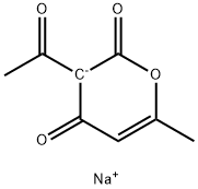 脱氢乙酸钠 结构式