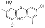 6,6'-thiobis[4-chloro-o-cresol] 结构式