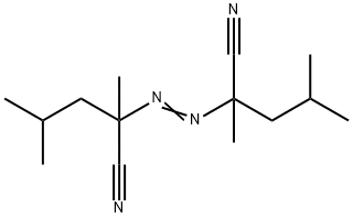 偶氮二异庚腈 结构式