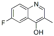 6-fluoro-3-methylquinolin-4-ol 结构式