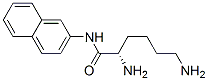 lysine-2-naphthylamide 结构式