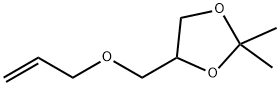 4-[(烯丙氧基)甲基]-2,2-二甲基-1,3-二氧环戊烷 结构式