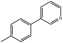 3-(4-甲基苯基)吡啶 结构式