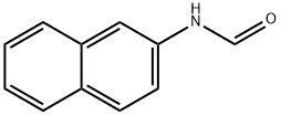 N-(2-萘基)甲酰胺 结构式