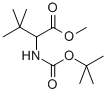 VALINE, N-[(1,1-DIMETHYLETHOXY)CARBONYL]-3-METHYL-, METHYL ESTER 结构式