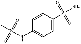 4-(Methylsulfonylamino)benzenesulfonamide 结构式