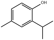 4-甲基-2-(1-甲乙基)苯酚 结构式