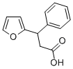 3-(呋喃-2-基)-3-苯基丙酸 结构式