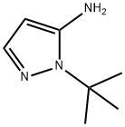 1-TERT-BUTYL-1H-PYRAZOL-5-AMINE 结构式