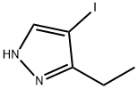 3-乙基-4-碘-1H-吡唑 结构式