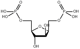 2,5-脱水D葡萄糖醇1,6-二磷酸 结构式