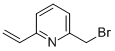 2-(溴甲基)-6-乙烯基吡啶 结构式