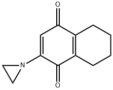 2-ethyleneimino-5,6,7,8-tetrahydronaphthoquinone 结构式