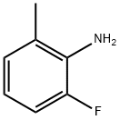 2-氟-6-甲基苯胺 结构式