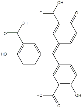 金精三羧酸 结构式