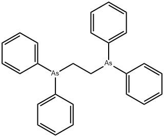 乙烯二(二苯基胂) 结构式