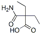 2-(Aminocarbonyl)-2-ethylbutyric acid 结构式