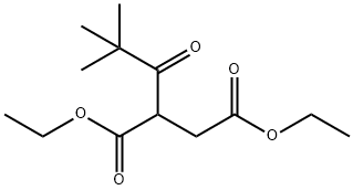 2-(2,2-DIMETHYL-PROPIONYL)-SUCCINIC ACID DIETHYL ESTER 结构式