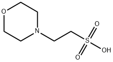 2-吗啉乙磺酸 结构式
