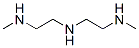 N,N'-(Iminobisethylene)bismethanamine 结构式