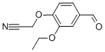 Acetonitrile, (2-ethoxy-4-formylphenoxy)- (9CI) 结构式