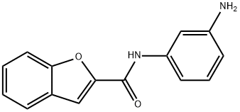 2-Benzofurancarboxamide,N-(3-aminophenyl)-(9CI) 结构式