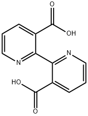 2,2'-联吡啶-3,3'-二羧酸 结构式