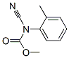 Carbamic  acid,  cyano(2-methylphenyl)-,  methyl  ester  (9CI) 结构式