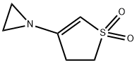 Aziridine, 1-(4,5-dihydro-1,1-dioxido-3-thienyl)- (9CI) 结构式