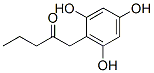 2-Pentanone, 1-(2,4,6-trihydroxyphenyl)- (9CI) 结构式