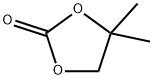 4,4-dimethyl-1,3-dioxolan-2-one 结构式