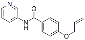 Benzamide, 4-(2-propenyloxy)-N-3-pyridinyl- (9CI) 结构式