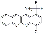 Dibenzo[b,g][1,8]naphthyridin-11-amine, 7-chloro-4-methyl-10-(trifluoromethyl)- (9CI) 结构式